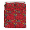 Pomegranate Pattern Print Design PG05 Duvet Cover Bedding Set-JORJUNE.COM