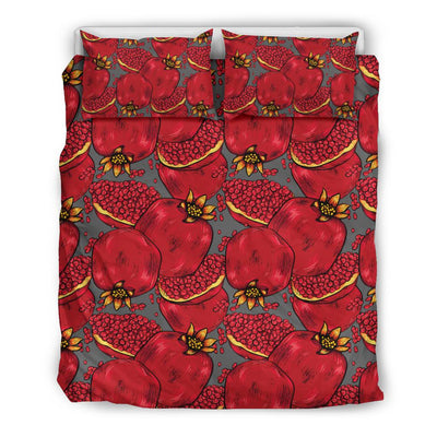 Pomegranate Pattern Print Design PG05 Duvet Cover Bedding Set-JORJUNE.COM