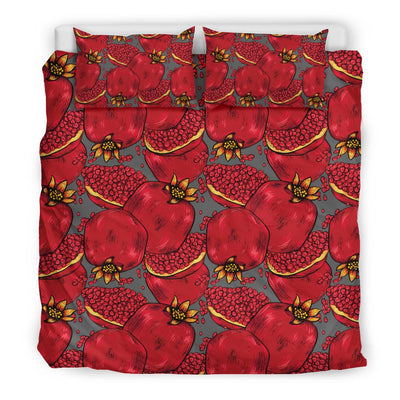 Pomegranate Pattern Print Design PG05 Duvet Cover Bedding Set-JORJUNE.COM