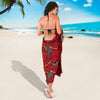 Pomegranate Pattern Print Design PG05 Sarong Pareo Wrap-JORJUNE.COM