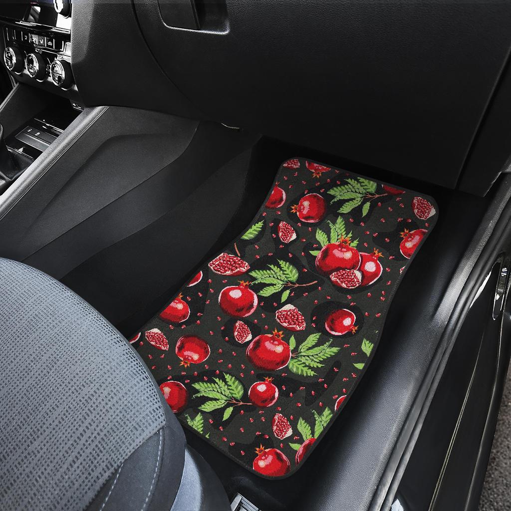 Pomegranate Pattern Print Design PG06 Car Floor Mats-JORJUNE.COM