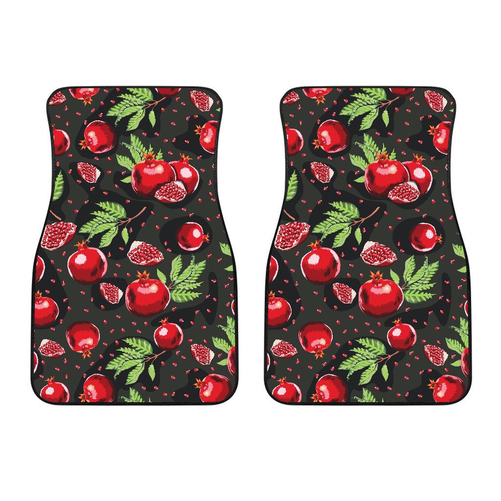 Pomegranate Pattern Print Design PG06 Car Floor Mats-JORJUNE.COM