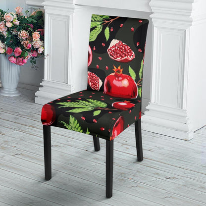 Pomegranate Pattern Print Design PG06 Dining Chair Slipcover-JORJUNE.COM