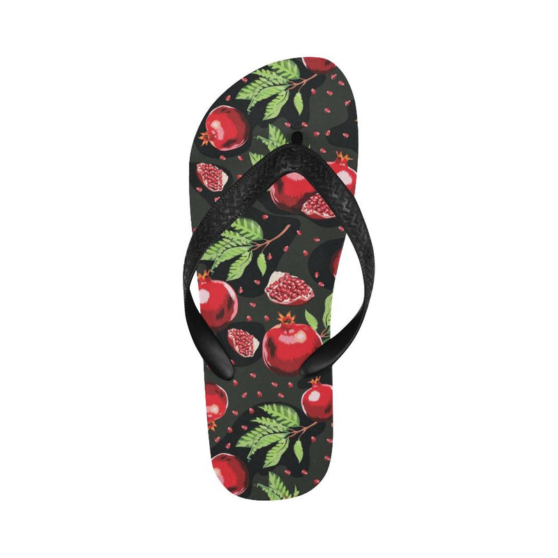 Pomegranate Pattern Print Design PG06 Flip Flops-JorJune