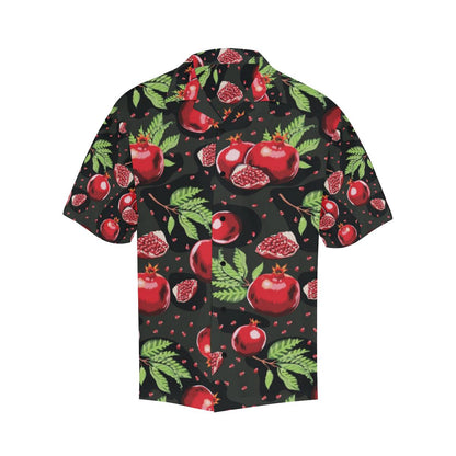 Pomegranate Pattern Print Design PG06 Men Hawaiian Shirt-JorJune