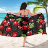 Pomegranate Pattern Print Design PG06 Sarong Pareo Wrap-JORJUNE.COM