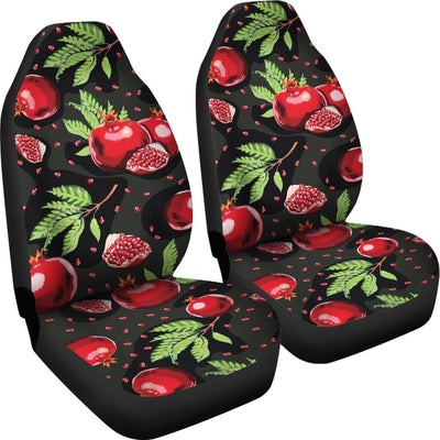 Pomegranate Pattern Print Design PG06 Universal Fit Car Seat Covers-JorJune