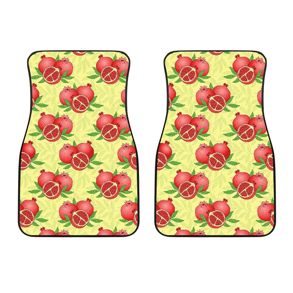 Pomegranate Pattern Print Design PG07 Car Floor Mats-JORJUNE.COM