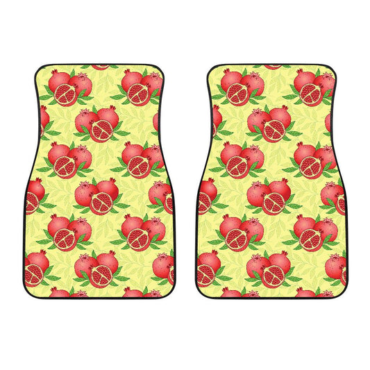 Pomegranate Pattern Print Design PG07 Car Floor Mats-JORJUNE.COM