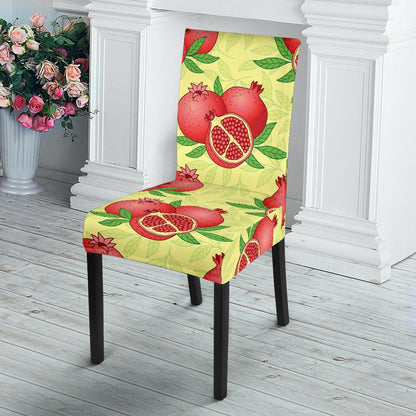 Pomegranate Pattern Print Design PG07 Dining Chair Slipcover-JORJUNE.COM