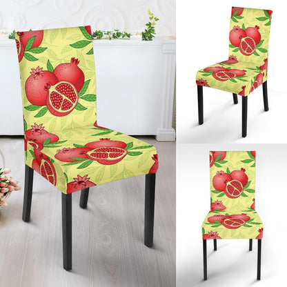Pomegranate Pattern Print Design PG07 Dining Chair Slipcover-JORJUNE.COM