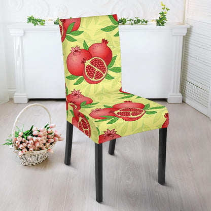 Pomegranate Pattern Print Design PG07 Dining Chair Slipcover-JORJUNE.COM