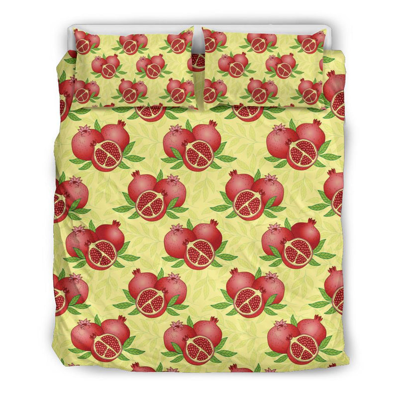 Pomegranate Pattern Print Design PG07 Duvet Cover Bedding Set-JORJUNE.COM