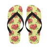 Pomegranate Pattern Print Design PG07 Flip Flops-JorJune