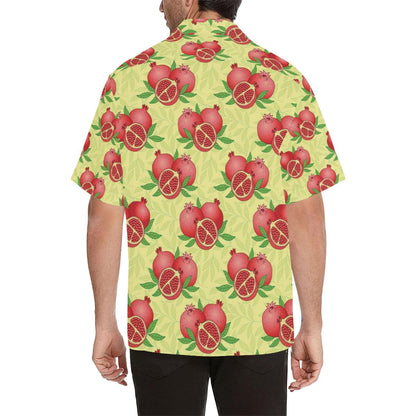 Pomegranate Pattern Print Design PG07 Men Hawaiian Shirt-JorJune