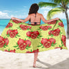 Pomegranate Pattern Print Design PG07 Sarong Pareo Wrap-JORJUNE.COM