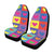 Pop Art Heart Pattern Print Design A01 Car Seat Covers (Set of 2)-JORJUNE.COM