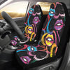 Pop Art Lip Pattern Print Design A03 Car Seat Covers (Set of 2)-JORJUNE.COM