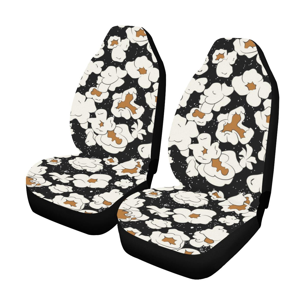 Popcorn Pattern Print Design A02 Car Seat Covers (Set of 2)-JORJUNE.COM