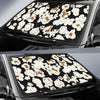 Popcorn Pattern Print Design A02 Car Sun Shades-JORJUNE.COM