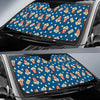 Popcorn Pattern Print Design A03 Car Sun Shades-JORJUNE.COM