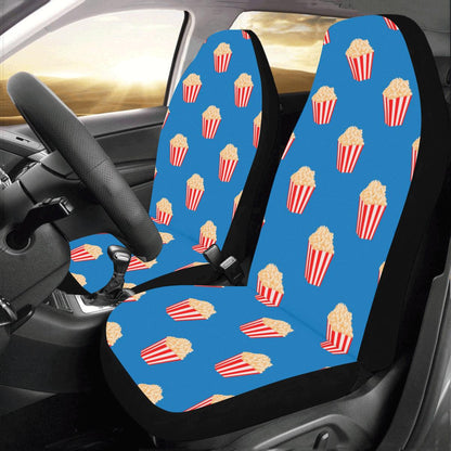 Popcorn Pattern Print Design A04 Car Seat Covers (Set of 2)-JORJUNE.COM