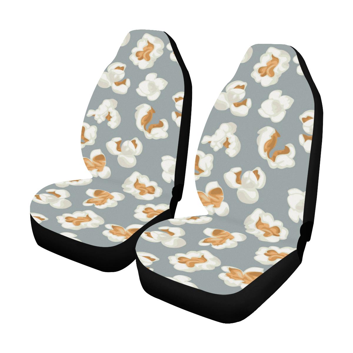 Popcorn Pattern Print Design A05 Car Seat Covers (Set of 2)-JORJUNE.COM