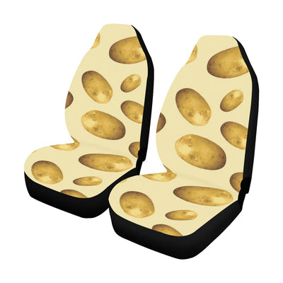 Potato Pattern Print Design A01 Car Seat Covers (Set of 2)-JORJUNE.COM