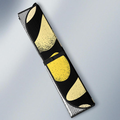 Potato Pattern Print Design A02 Car Sun Shades-JORJUNE.COM