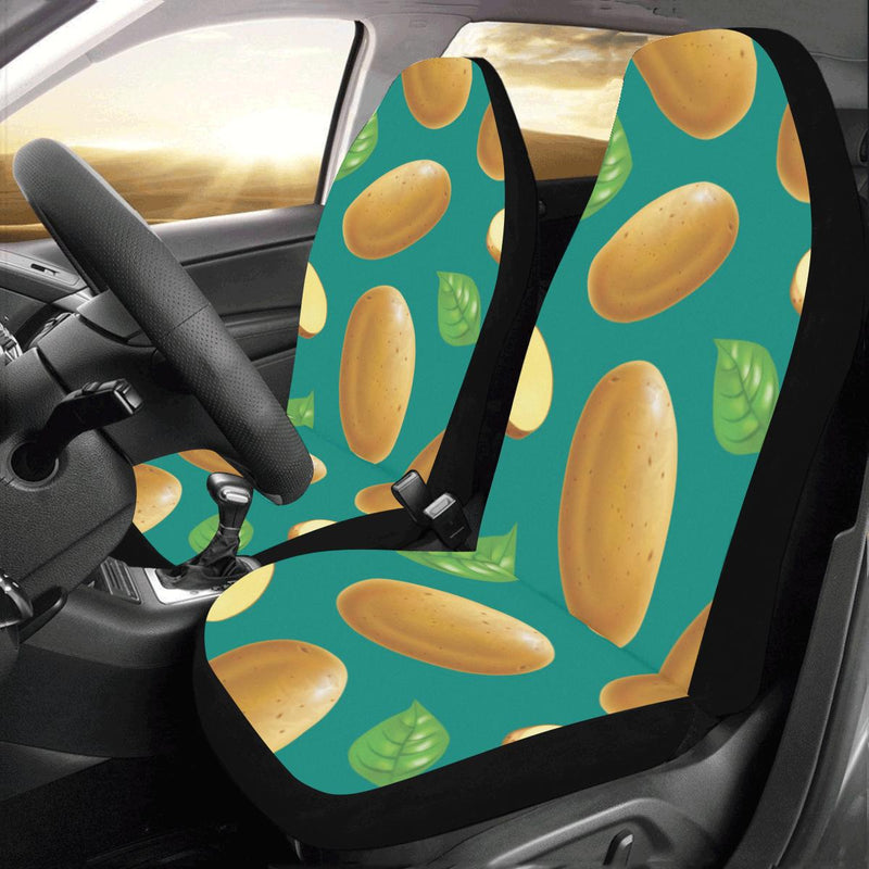 Potato Pattern Print Design A04 Car Seat Covers (Set of 2)-JORJUNE.COM