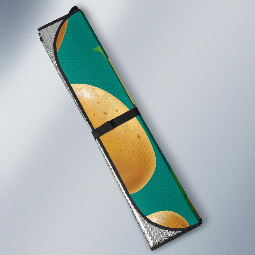 Potato Pattern Print Design A04 Car Sun Shades-JORJUNE.COM