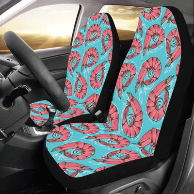 Prawn Pattern Print Design 01 Car Seat Covers (Set of 2)-JORJUNE.COM