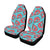 Prawn Pattern Print Design 01 Car Seat Covers (Set of 2)-JORJUNE.COM