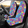 Psychedelic Mushroom Pattern Print Design A03 Car Seat Covers (Set of 2)-JORJUNE.COM