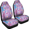 Psychedelic Trippy Mushroom Print Universal Fit Car Seat Covers