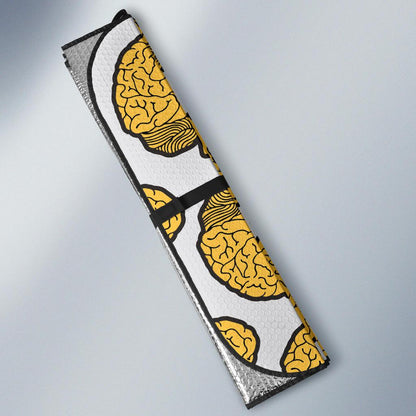 Psychology Pattern Print Design A01 Car Sun Shades-JORJUNE.COM