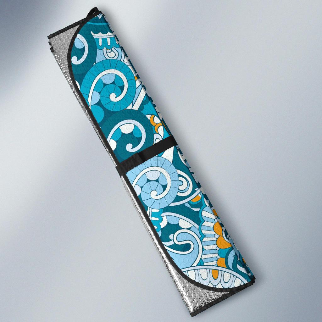 Pucci Pattern Print Design A03 Car Sun Shades-JORJUNE.COM