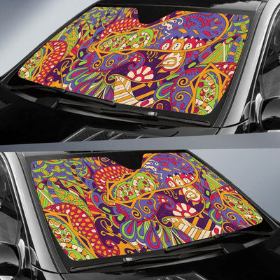 Pucci Pattern Print Design A04 Car Sun Shades-JORJUNE.COM