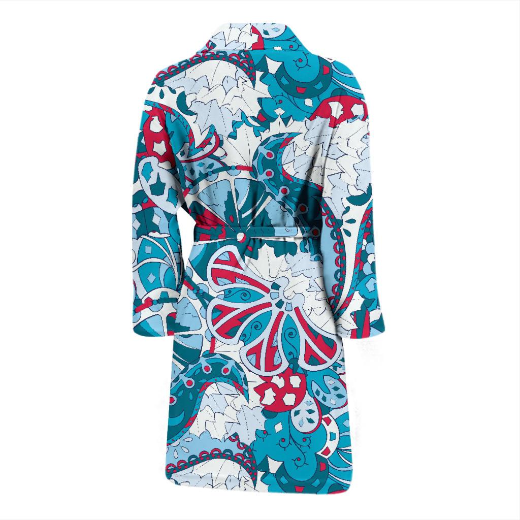 Pucci Pattern Print Design A05 Men Bathrobe-JORJUNE.COM