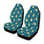 Pug Pattern Print Design A06 Car Seat Covers (Set of 2)-JORJUNE.COM