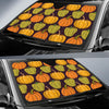 Pumpkin Pattern Print Design A01 Car Sun Shades-JORJUNE.COM