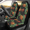 Pumpkin Pattern Print Design A02 Car Seat Covers (Set of 2)-JORJUNE.COM