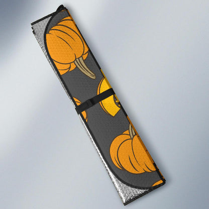 Pumpkin Pattern Print Design A03 Car Sun Shades-JORJUNE.COM