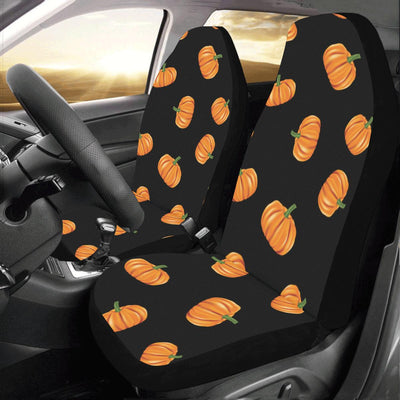 Pumpkin Pattern Print Design A05 Car Seat Covers (Set of 2)-JORJUNE.COM