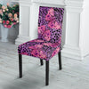 Purple Butterfly Leopard Dining Chair Slipcover-JORJUNE.COM
