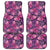 Purple Butterfly Leopard Front and Back Car Floor Mats