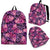 Purple Butterfly Leopard Premium Backpack