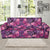 Purple Butterfly Leopard Sofa Slipcover-JORJUNE.COM