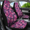 Purple Butterfly Leopard Universal Fit Car Seat Covers