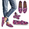 Purple Butterfly Leopard Women Casual Shoes-JorJune.com